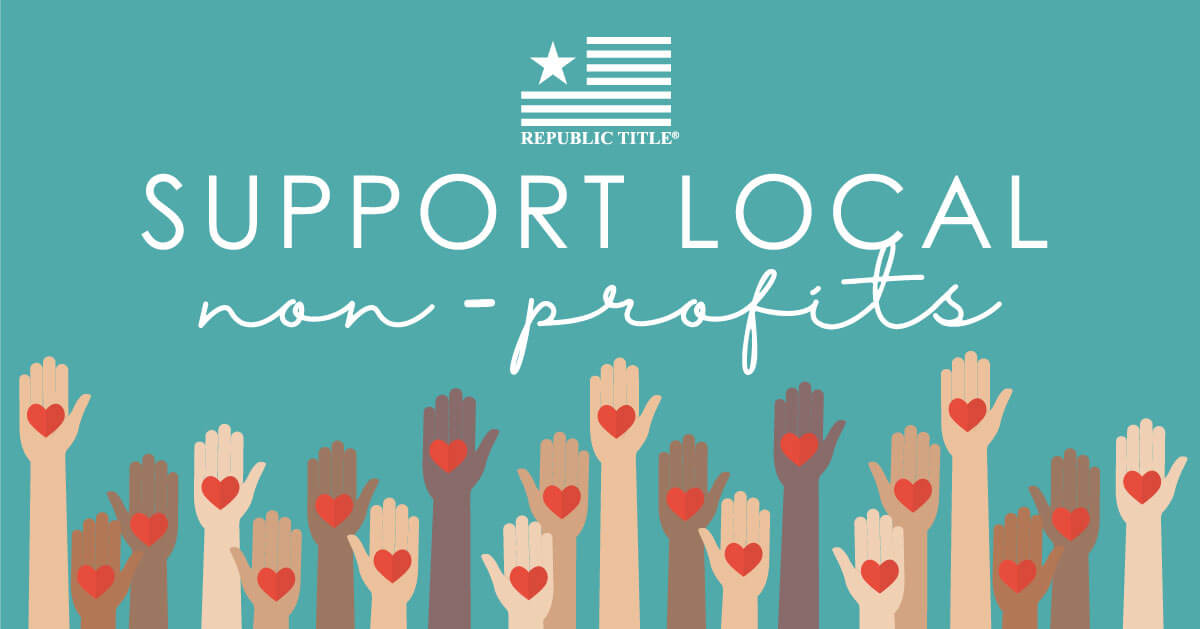 Supporting Local: Non-Profits - Republic Title