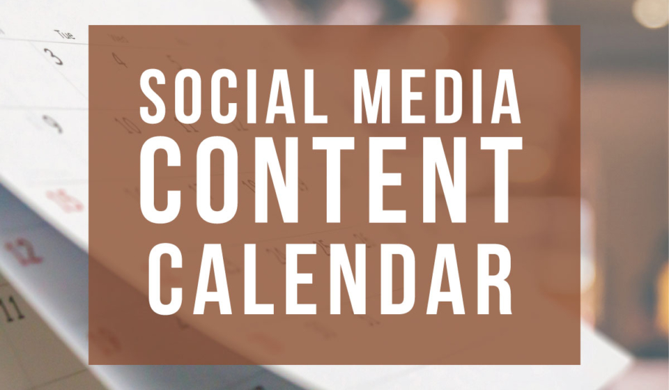 Social-Media-Content-Calendar