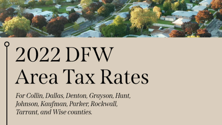 Dfw Area Tax Rates