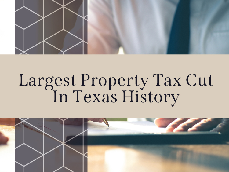 Texas House And Senate Agree To Largest Property Tax Cut In Texas History Republic Title 0896